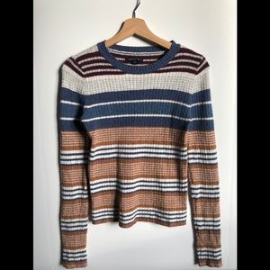 American Eagle Women’s striped sweater Medium